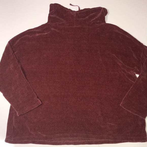 Spring + Mercer Cowl Neck Sweater Chanel feel Burnt Orange Size XL - Picture 7 of 7